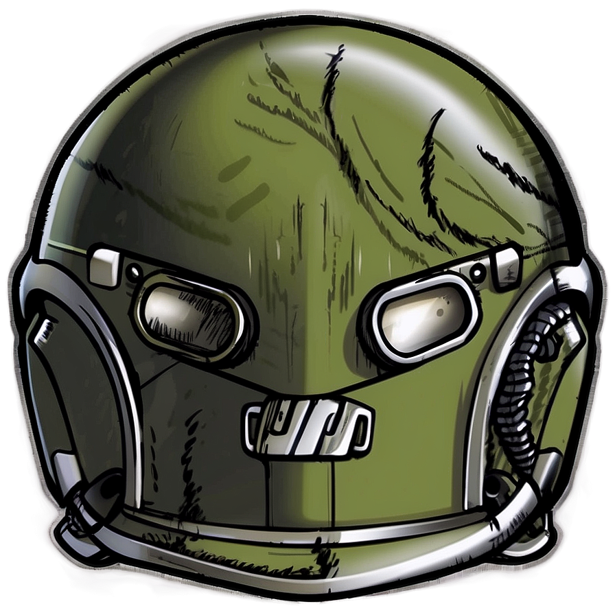 Ww2 Helmet Sketch Png 33