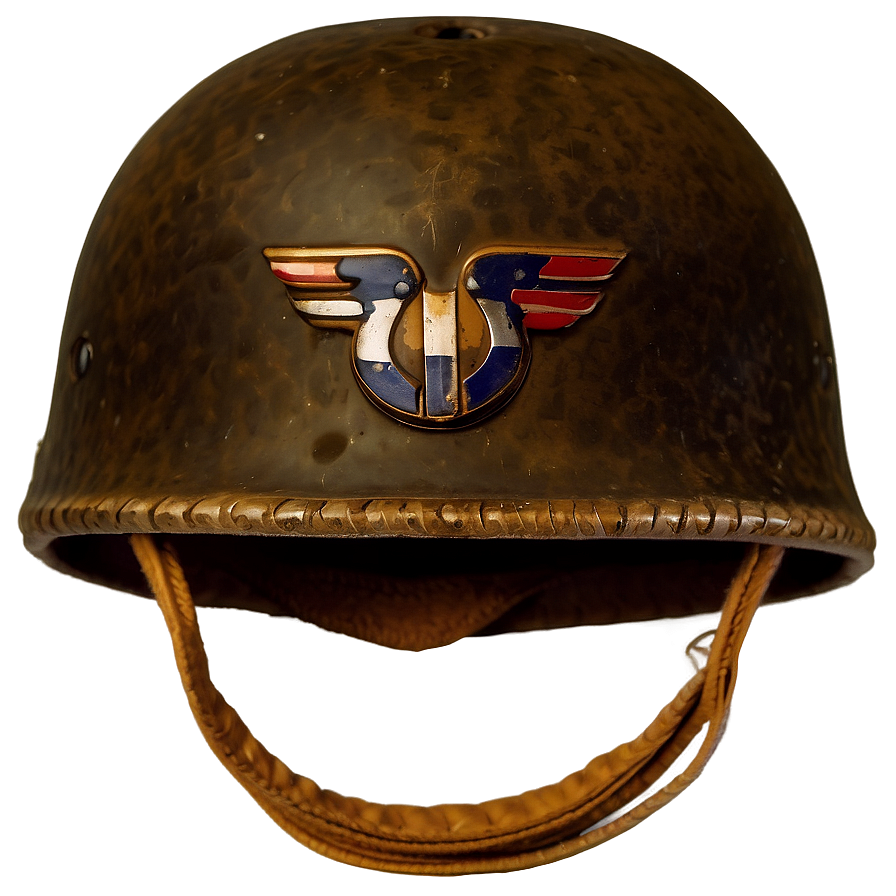 Ww2 Helmet With Markings Png Afh