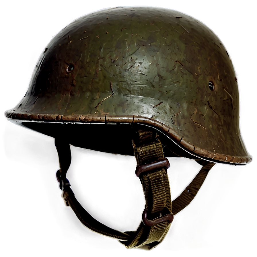 Ww2 Helmet With Straps Png Rcp