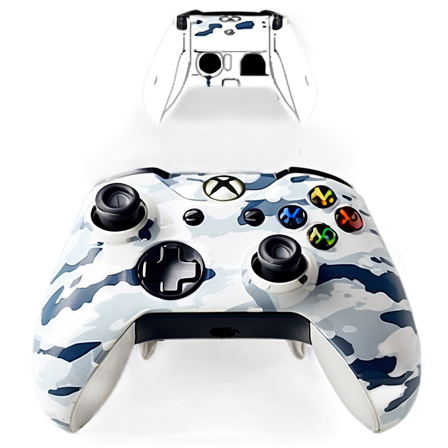 Xbox Controller Arctic Camo Png 96