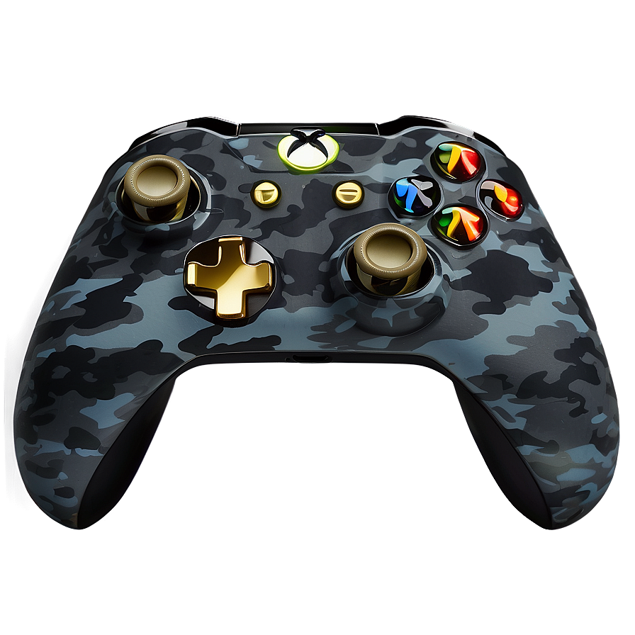 Xbox Controller Night Ops Camo Png Rsj9