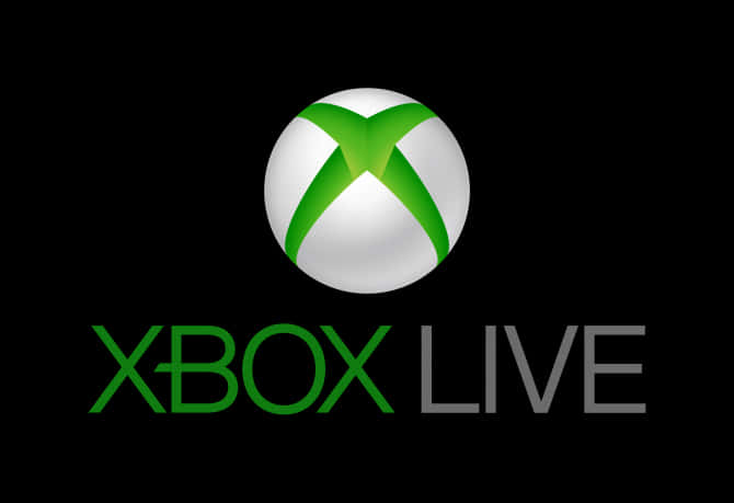 Xbox Live Logo Black Background