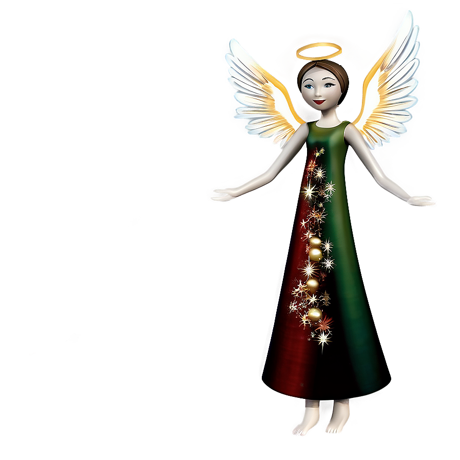 Xmas Angel Figurines Png Cbf75