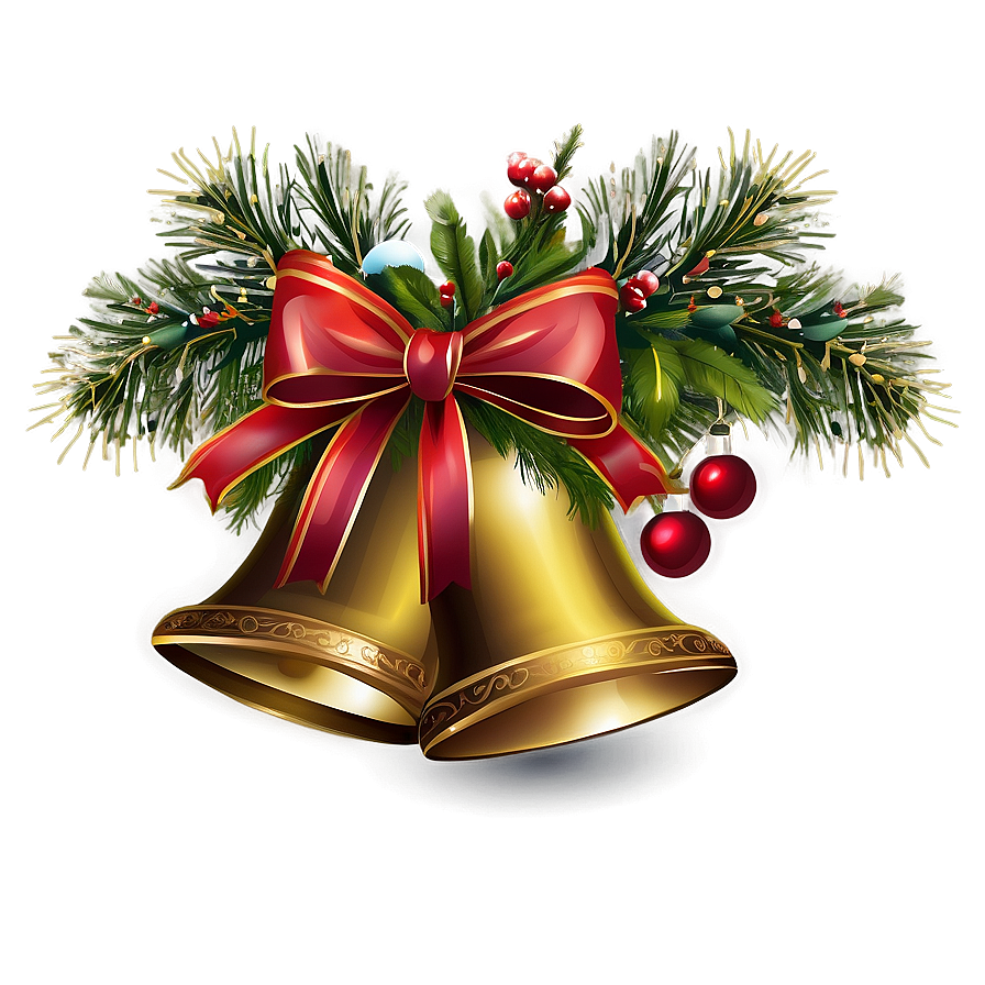 Xmas Bell Decoration Png 57