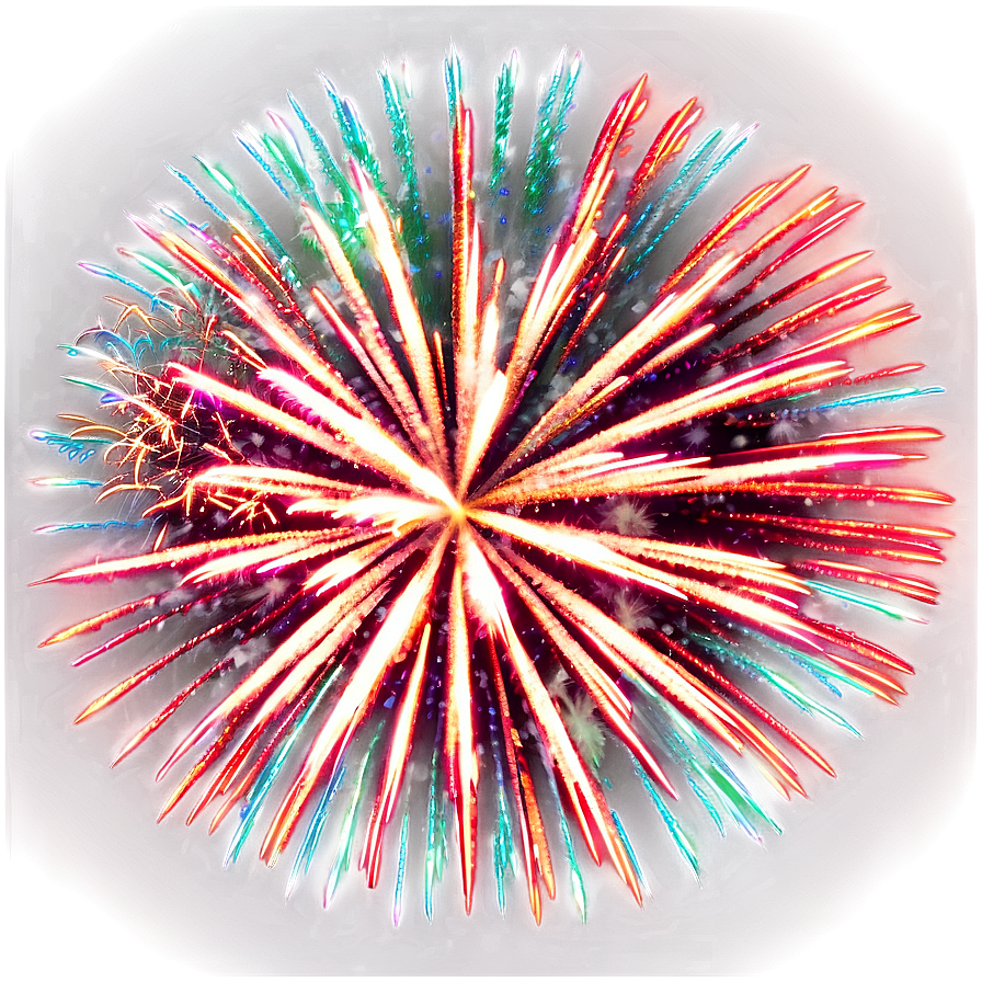 Xmas Festive Fireworks Png Gvj42