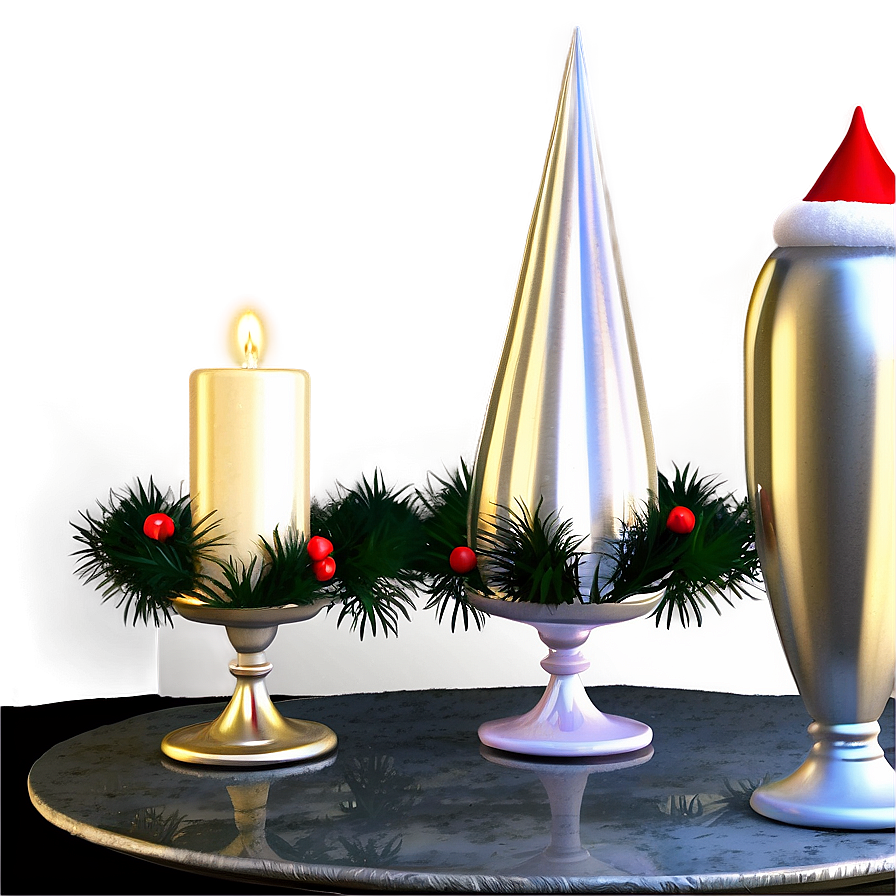 Xmas Festive Table Centerpiece Png Rxt