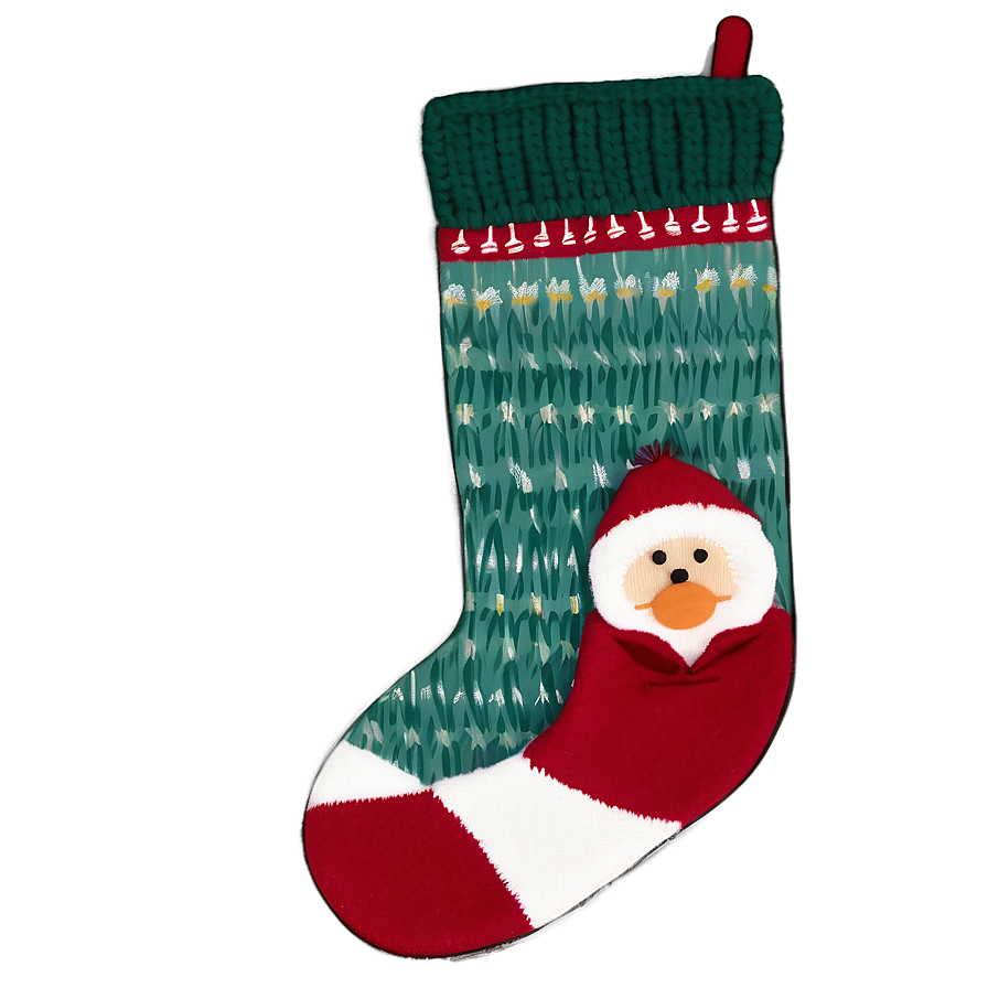 Xmas Knit Stocking Patterns Png Lry85