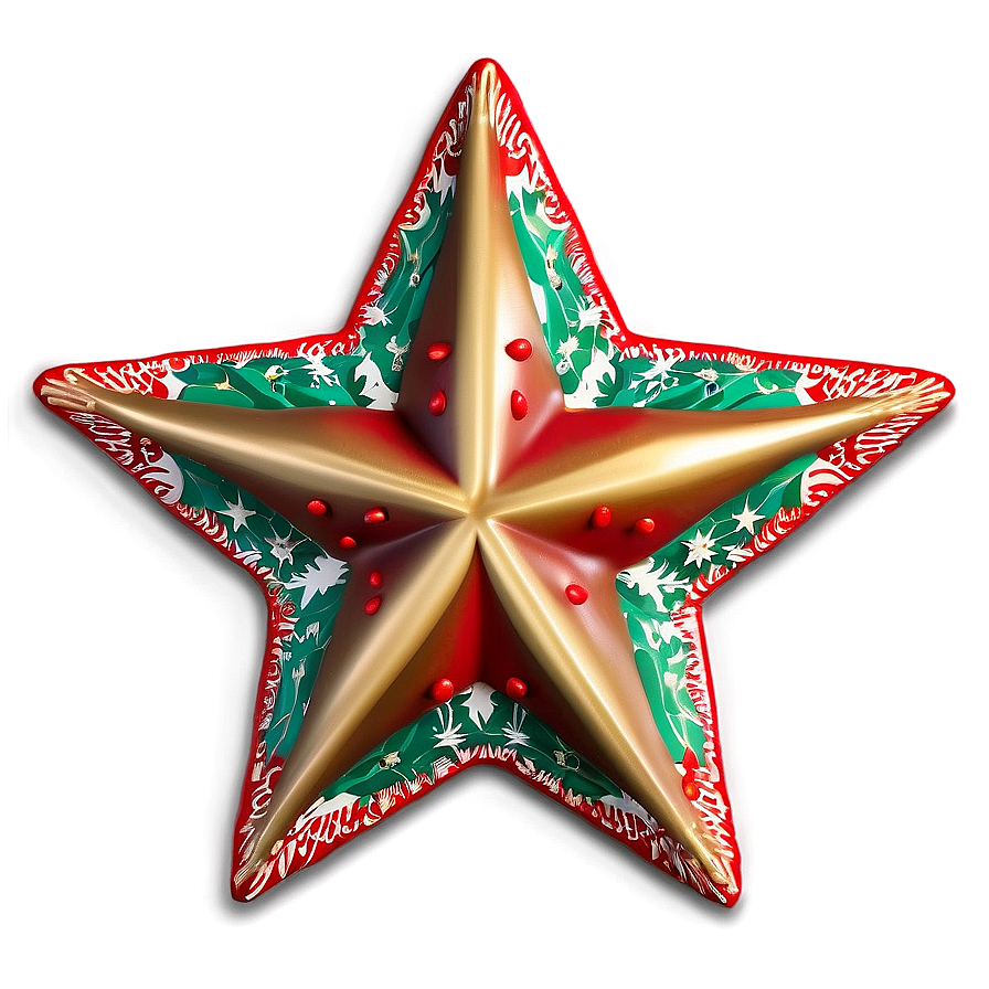 Xmas Star Topper Png Fkr91