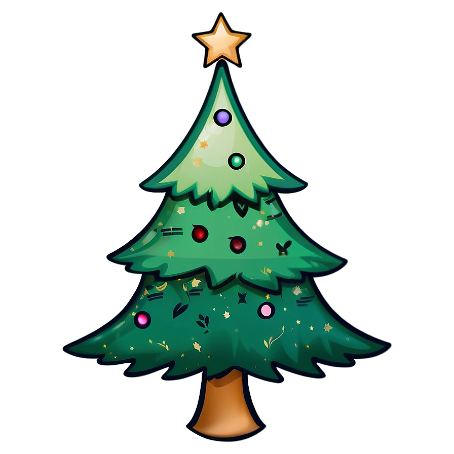 Xmas Tree Clipart Collection Png Xqe74