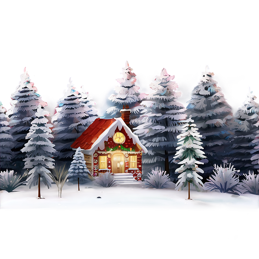 Xmas Winter Wonderland Png Col