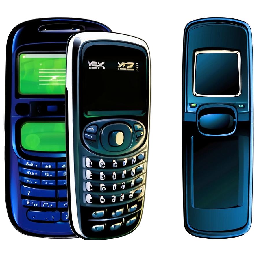 Y2k Mobile Phone Vector Png 06292024