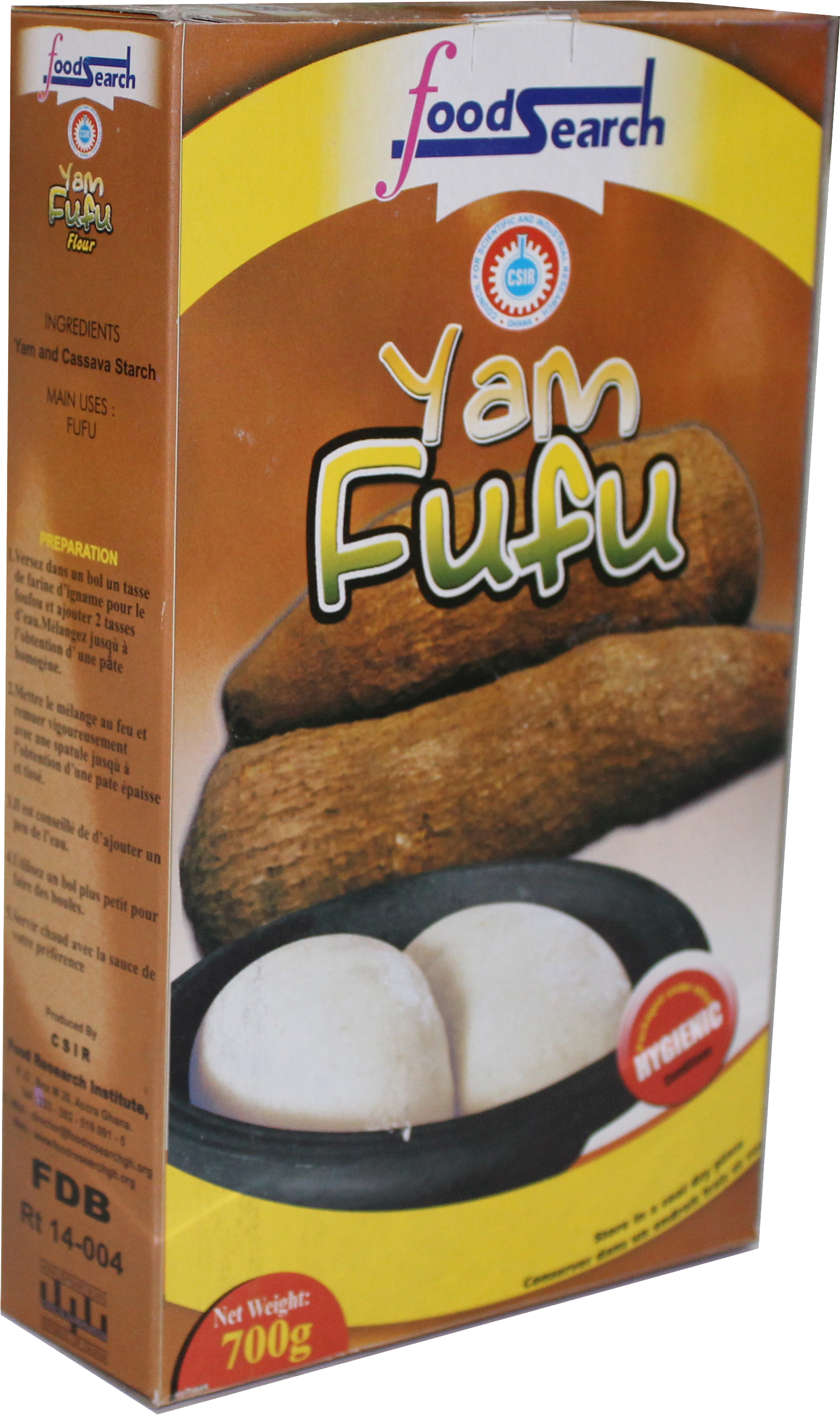 Yam Fufu Flour Packaging