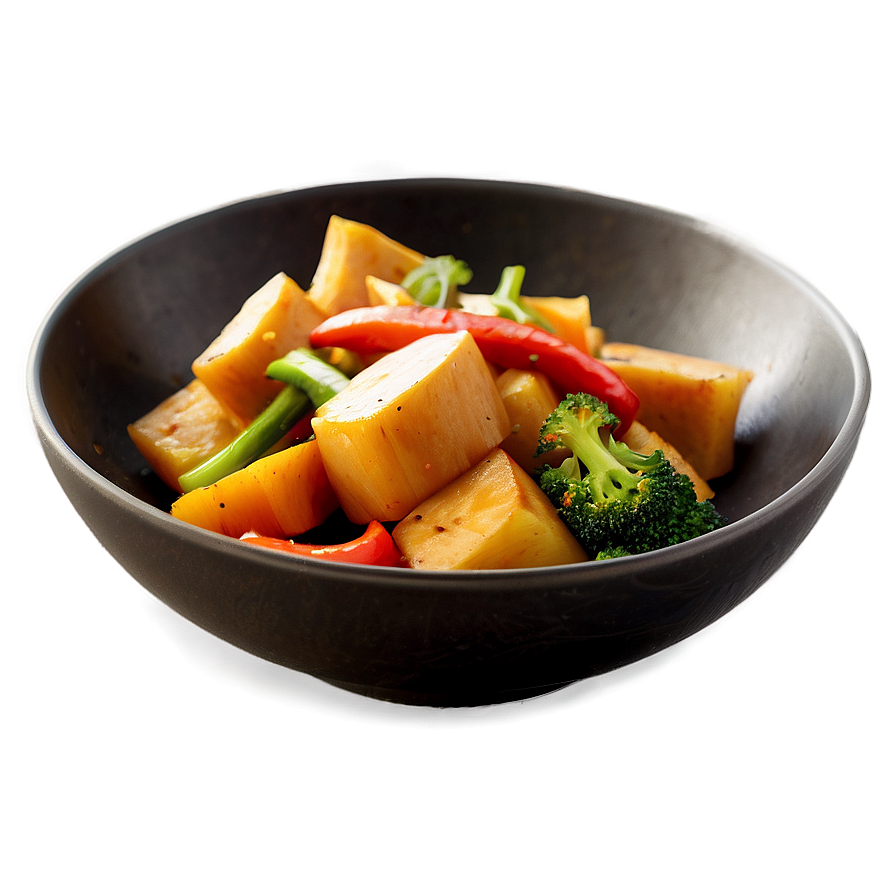 Yam Stir Fry Png 06252024