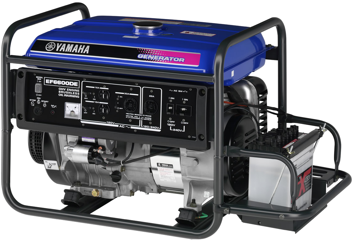 Yamaha E F6600 D E Portable Generator