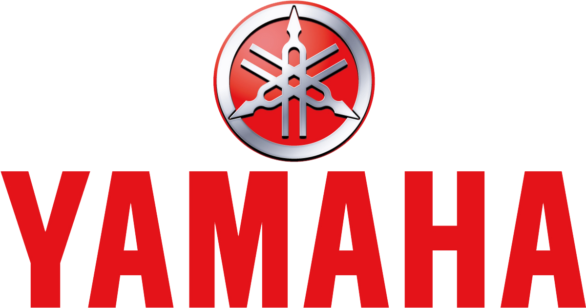 Yamaha Logo Redand White