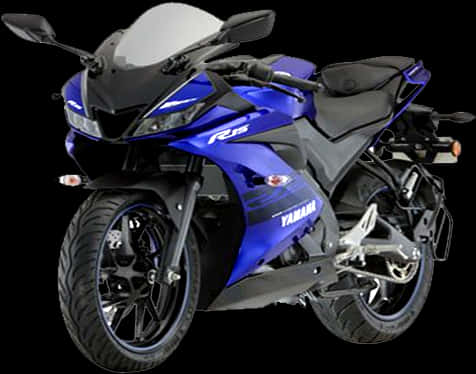 Yamaha R15 Blue Sportbike