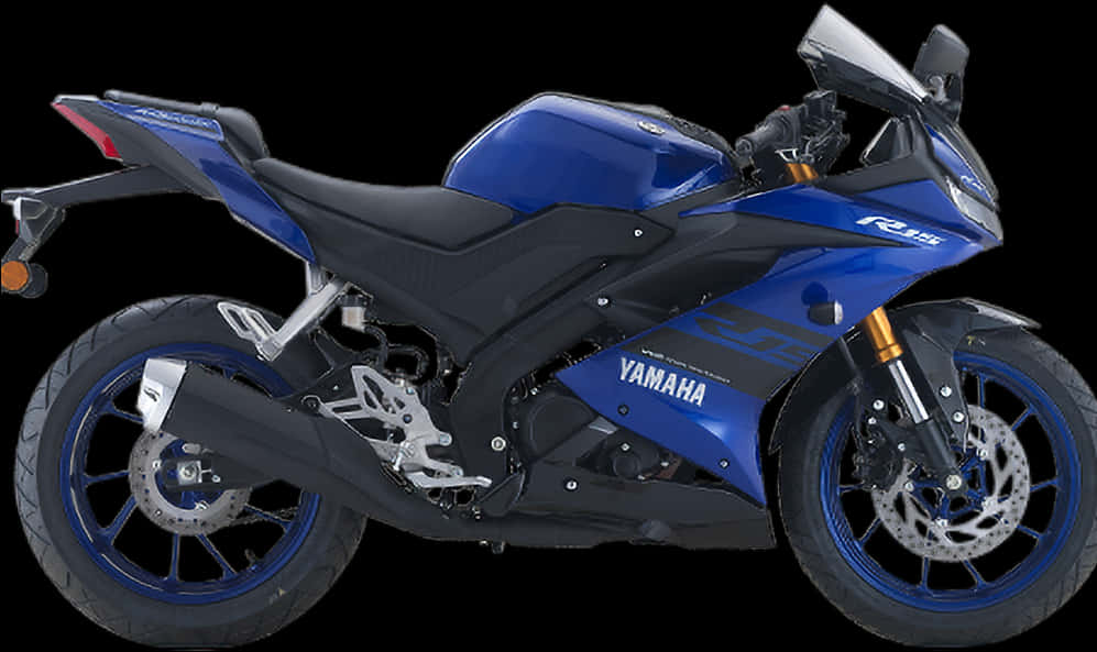 Yamaha R15 Blue Sportbike