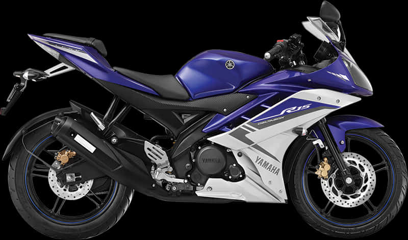 Yamaha R15 Blue Sportbike