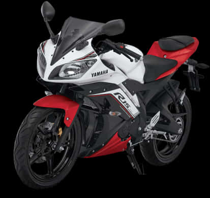 Yamaha R15 Sportbike White Red Black