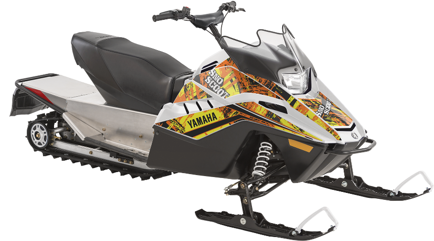 Yamaha Snowmobile Action Graphic Wrap