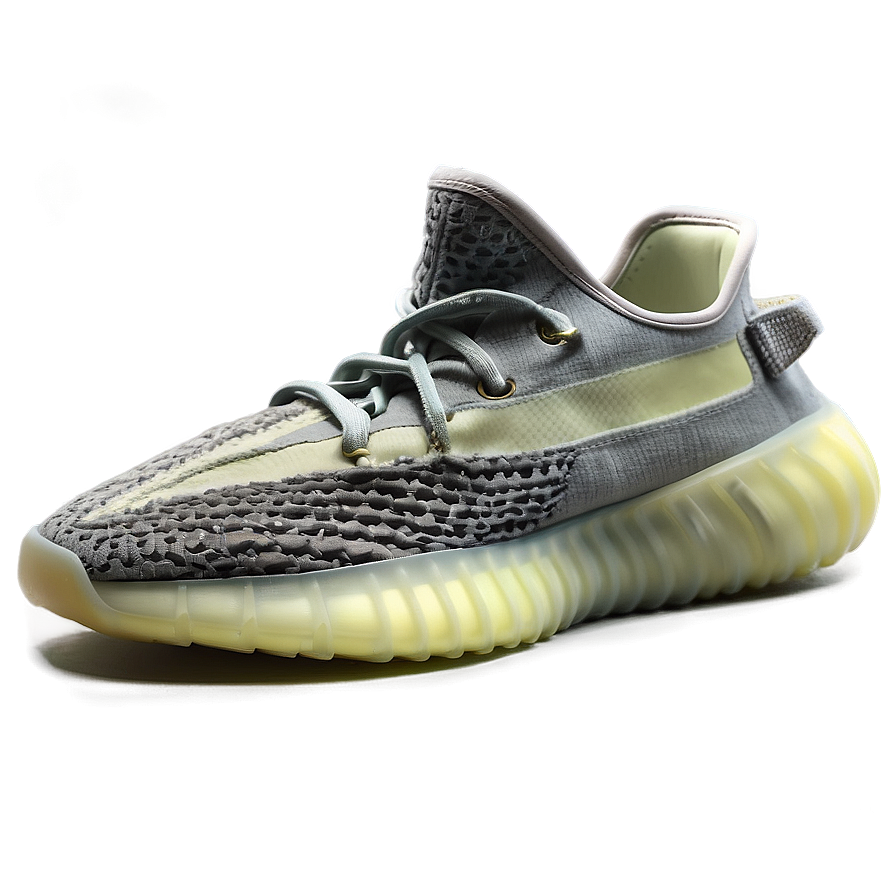 Yeezy Mist Reflective Sneakers Png 06252024