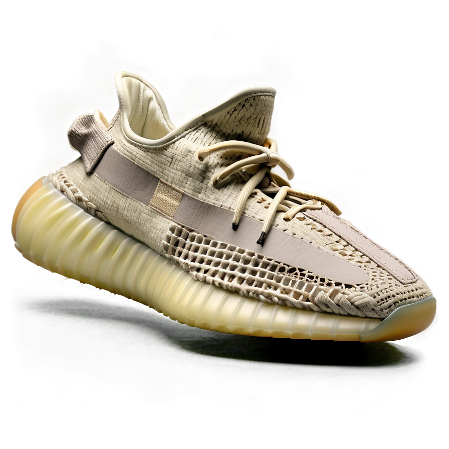 Yeezy Natural Light Shoes Png Thv68