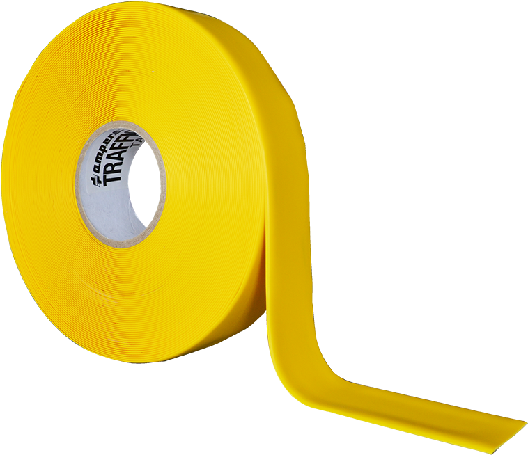 Yellow Adhesive Tape Roll