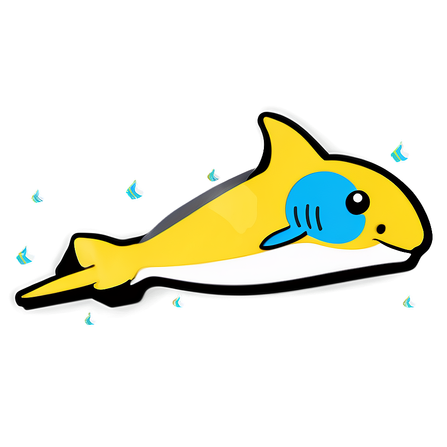 Yellow Baby Shark Mobile Wallpaper Png Nkw