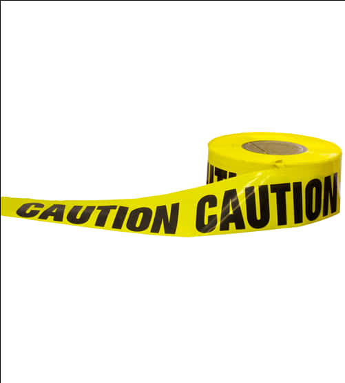 Yellow Black Caution Tape Roll