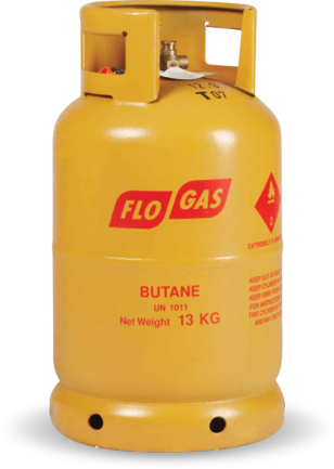 Yellow Butane Gas Cylinder