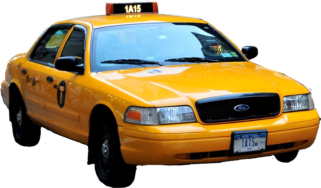 Yellow Cab Ford Crown Victoria