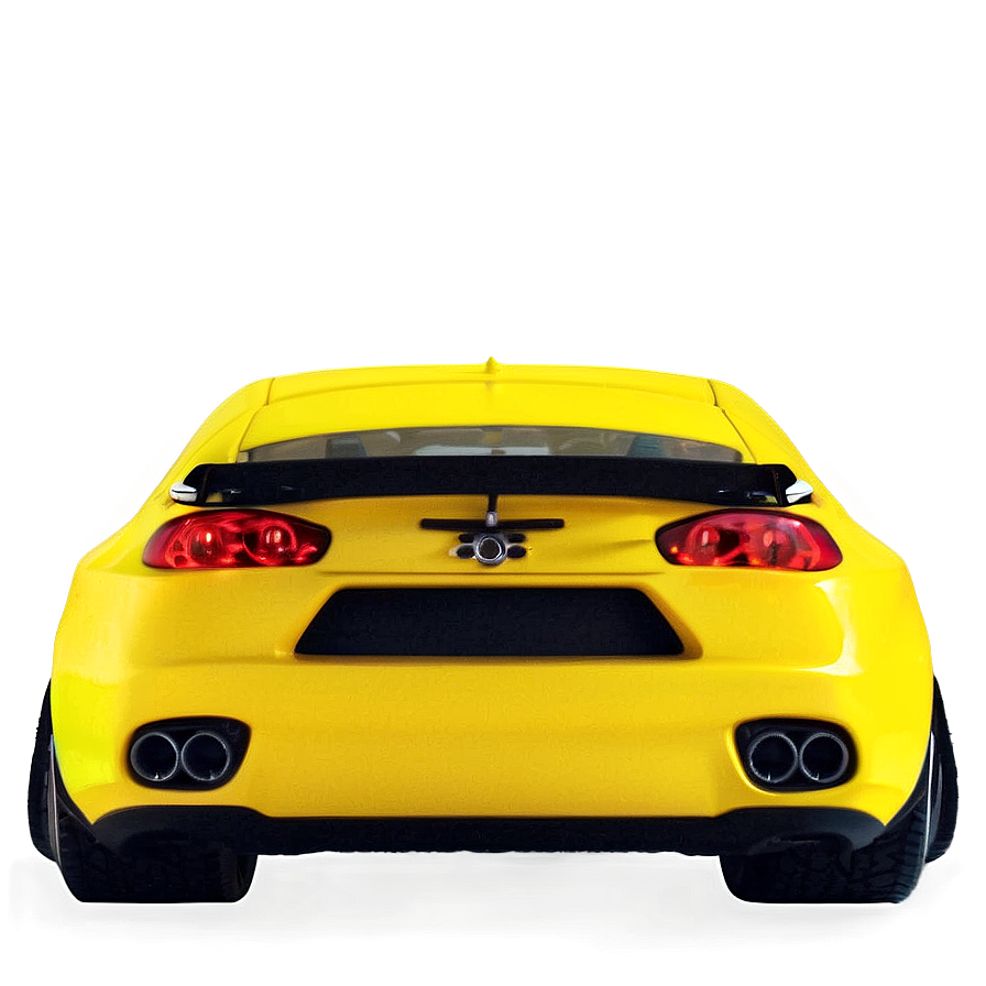 Yellow Car Front View Png Cki