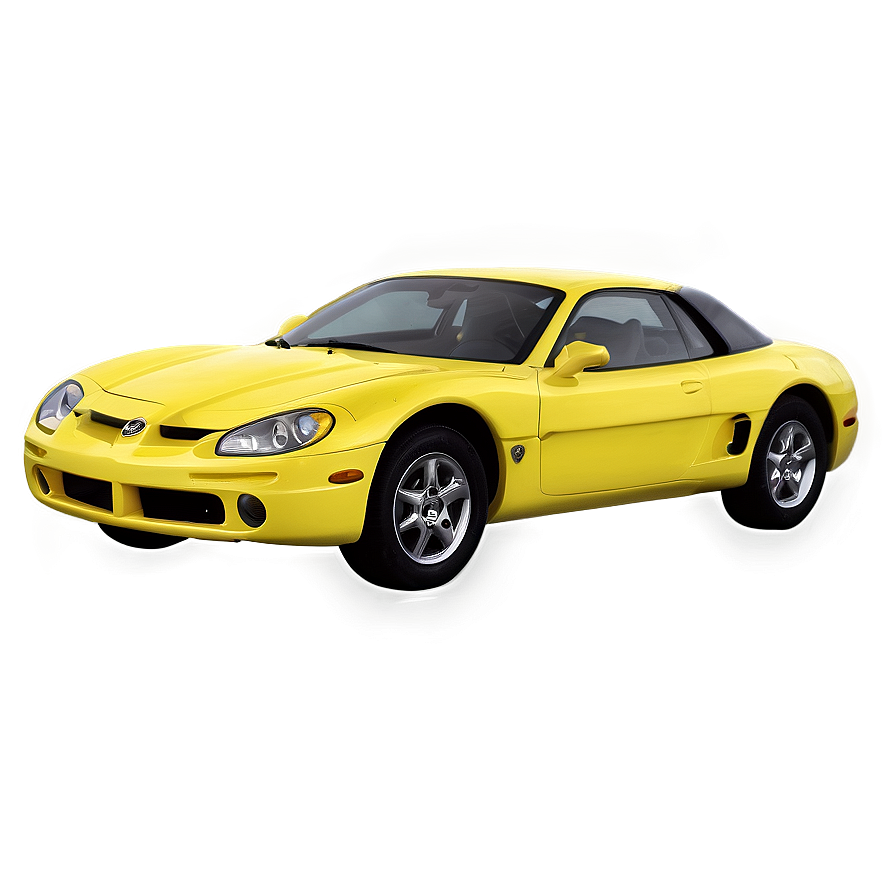 Yellow Car Silhouette Png Car67