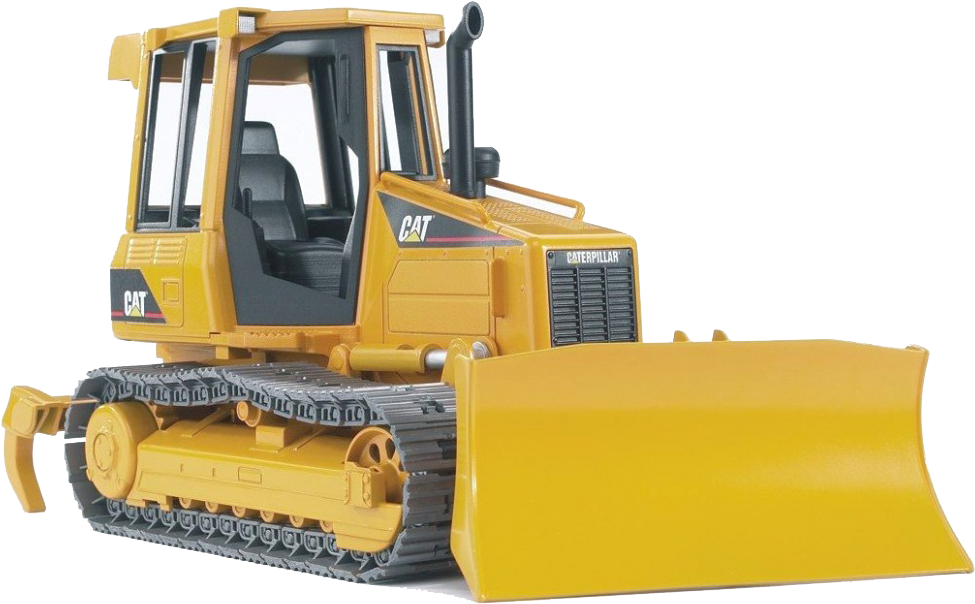 Yellow Caterpillar Bulldozer