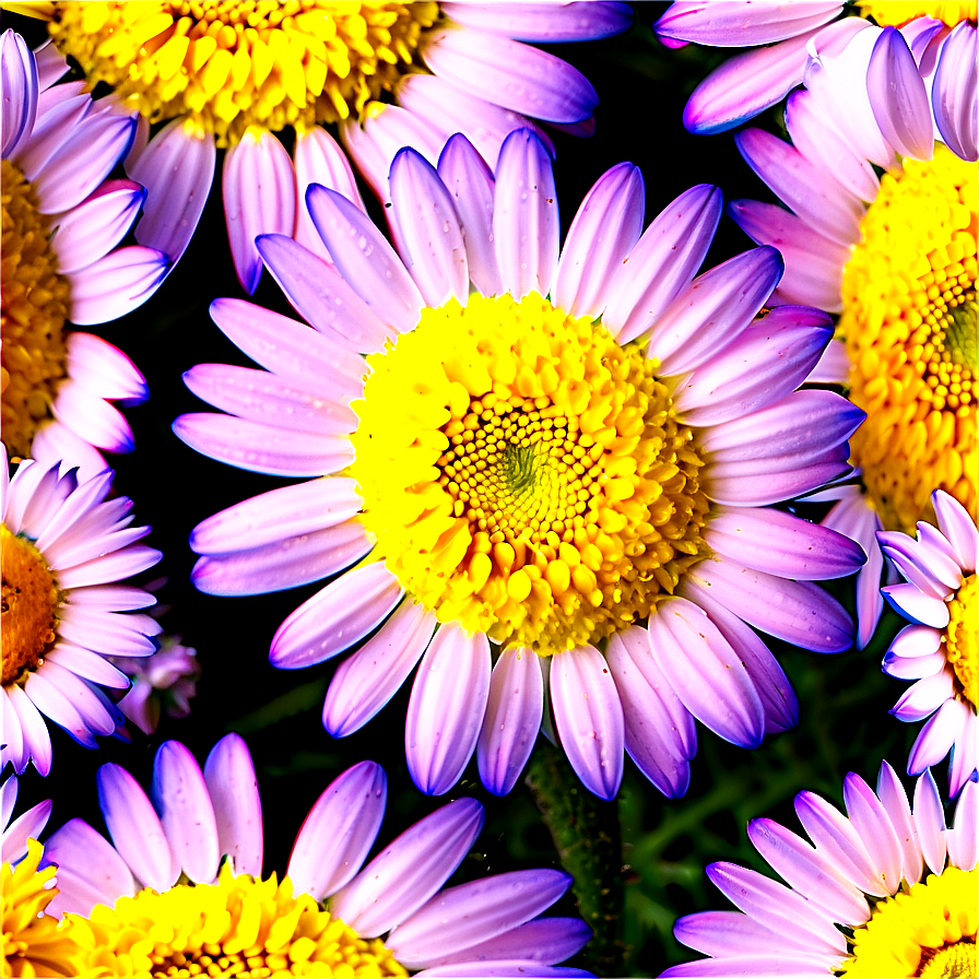 Yellow Center Daisies Png Imt