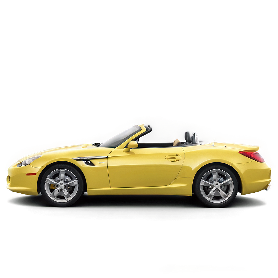 Yellow Convertible Car Png Lis3