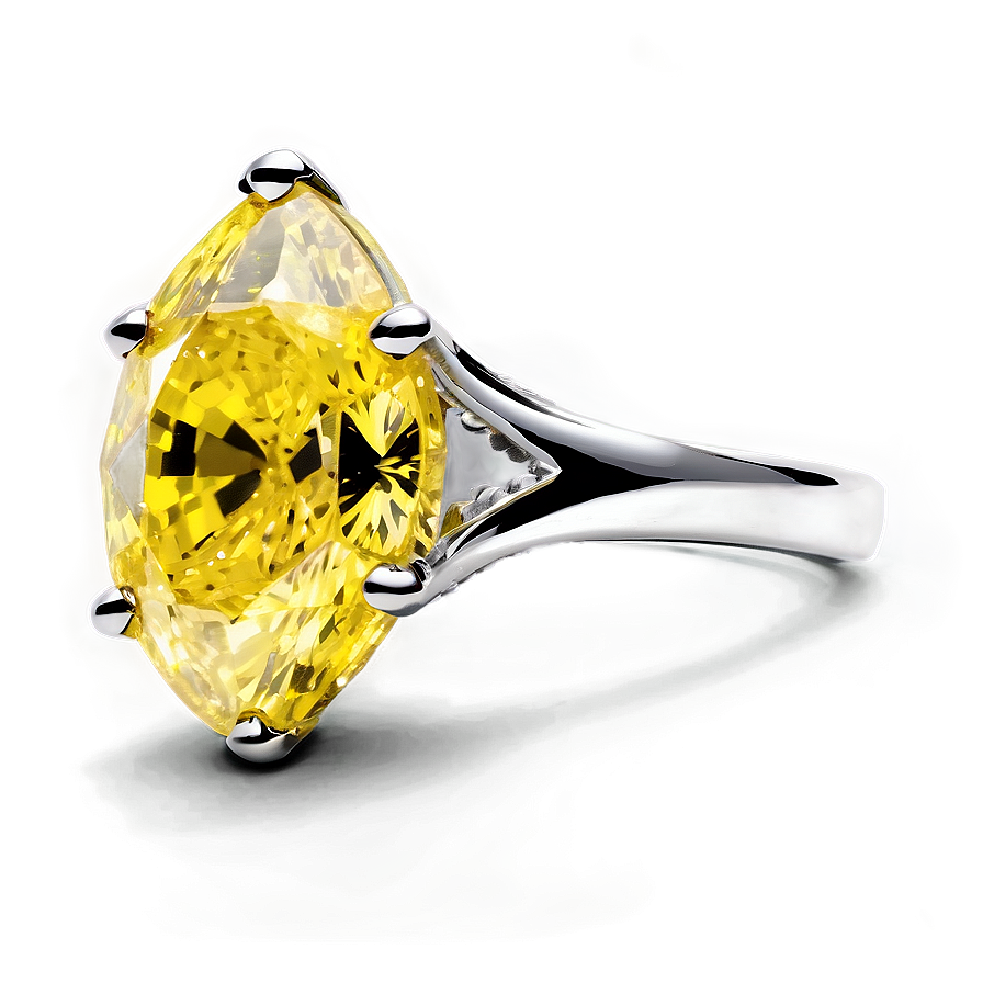 Yellow Diamond For Jewellery Png 06292024