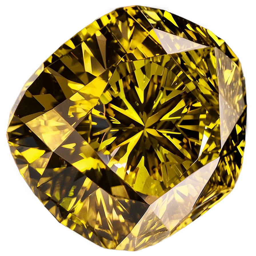 Yellow Diamond In 3d Png 88