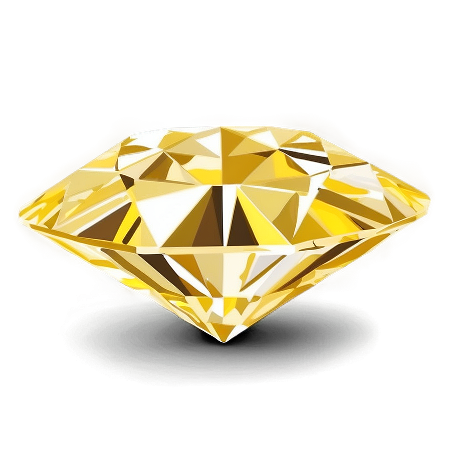 Yellow Diamond Vector Art Png 25