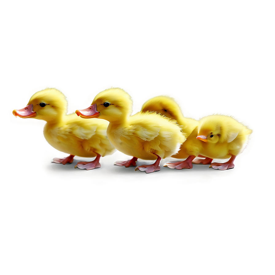 Yellow Duckling Cartoon Png Qgd