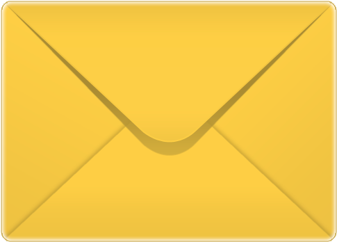 Yellow Envelope Icon