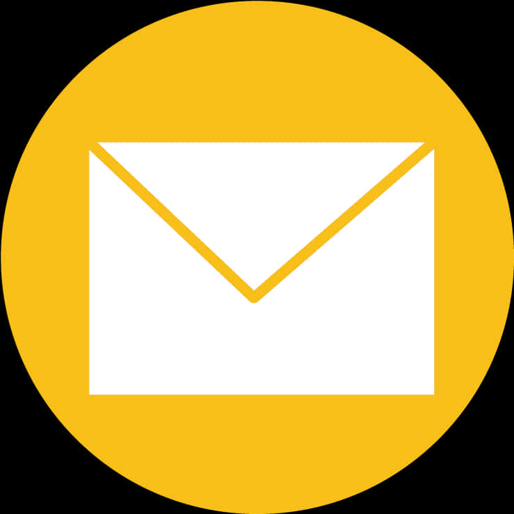 Yellow Envelope Icon