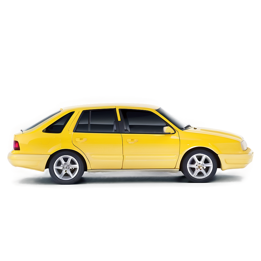 Yellow Family Car Png 95