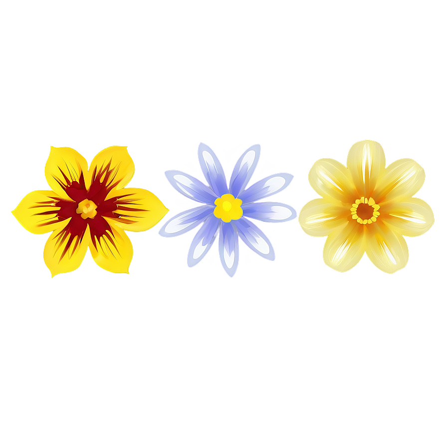 Yellow Flower Sketch Png Fqe32