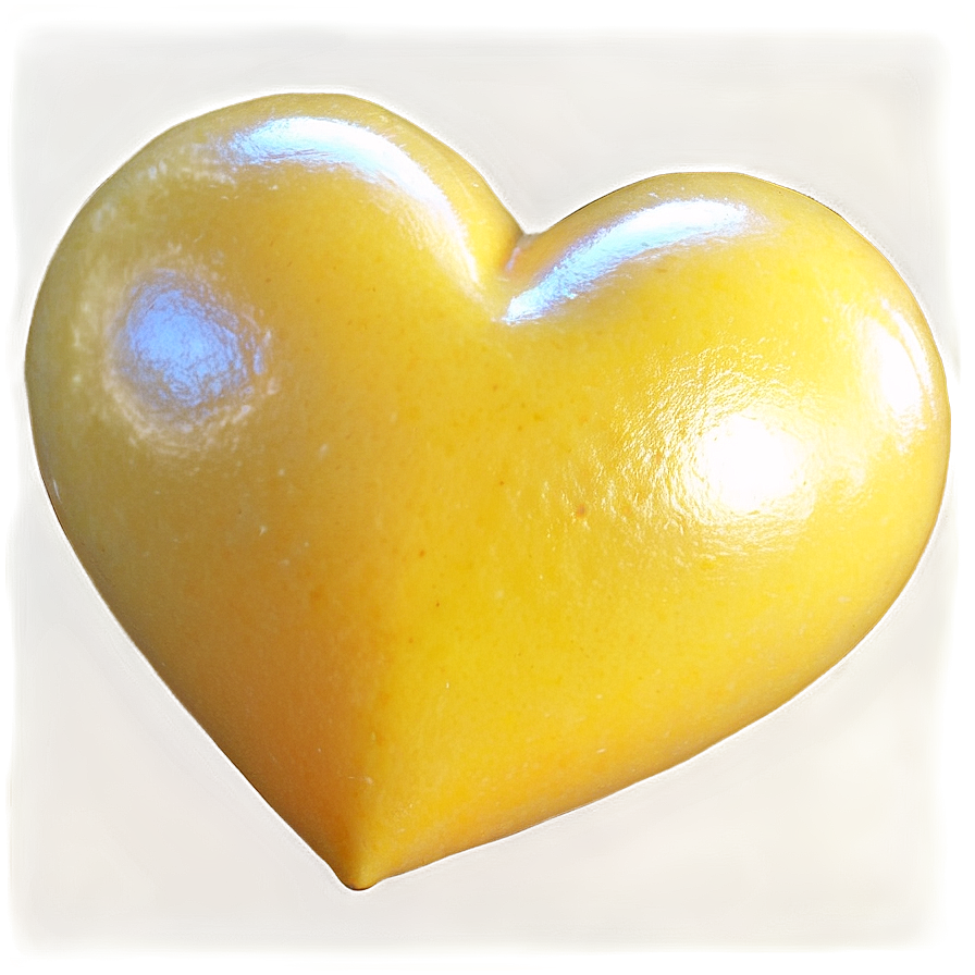 Yellow Heart Emoji Png Ber