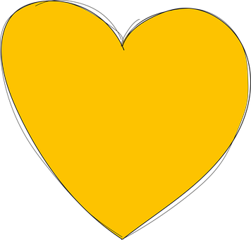 Yellow Heart Icon