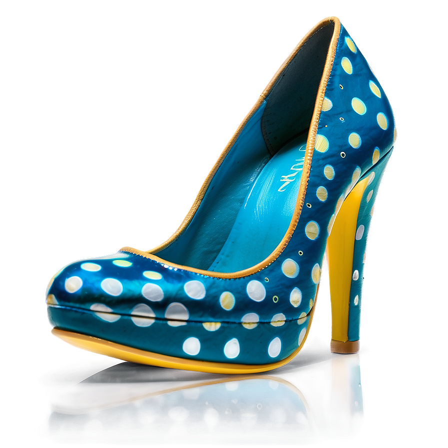 Yellow High Heels Png 06122024