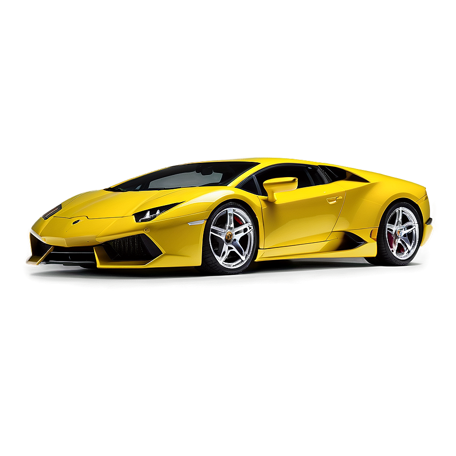 Yellow Lamborghini Png 14