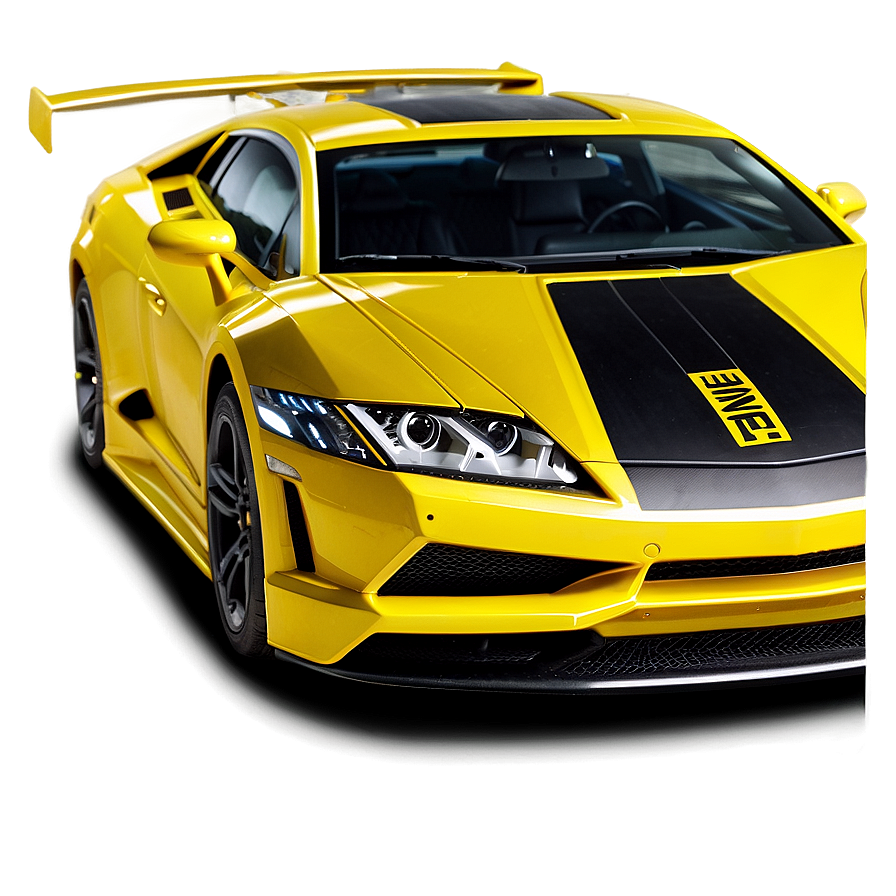 Yellow Lamborghini Png 37