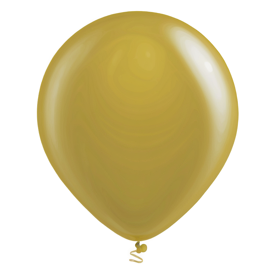 Yellow Latex Balloon Png Hym34